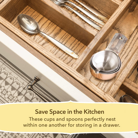 Premium 304 stainless steel construction for durability