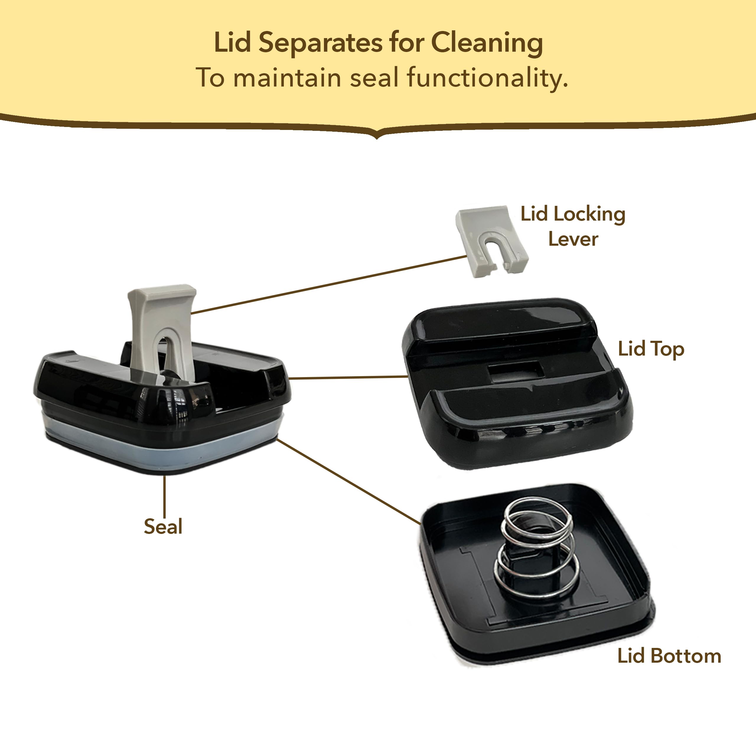 Simply Gourmet kitchen organization setup helps create tidy, accessible storage