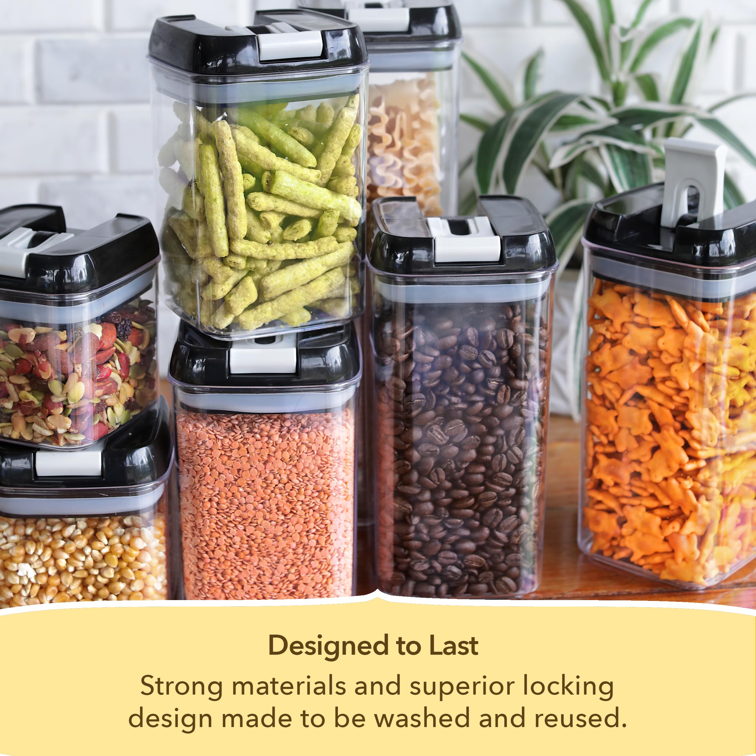 Simply Gourmet versatile containers suit pantry crafts or office storage