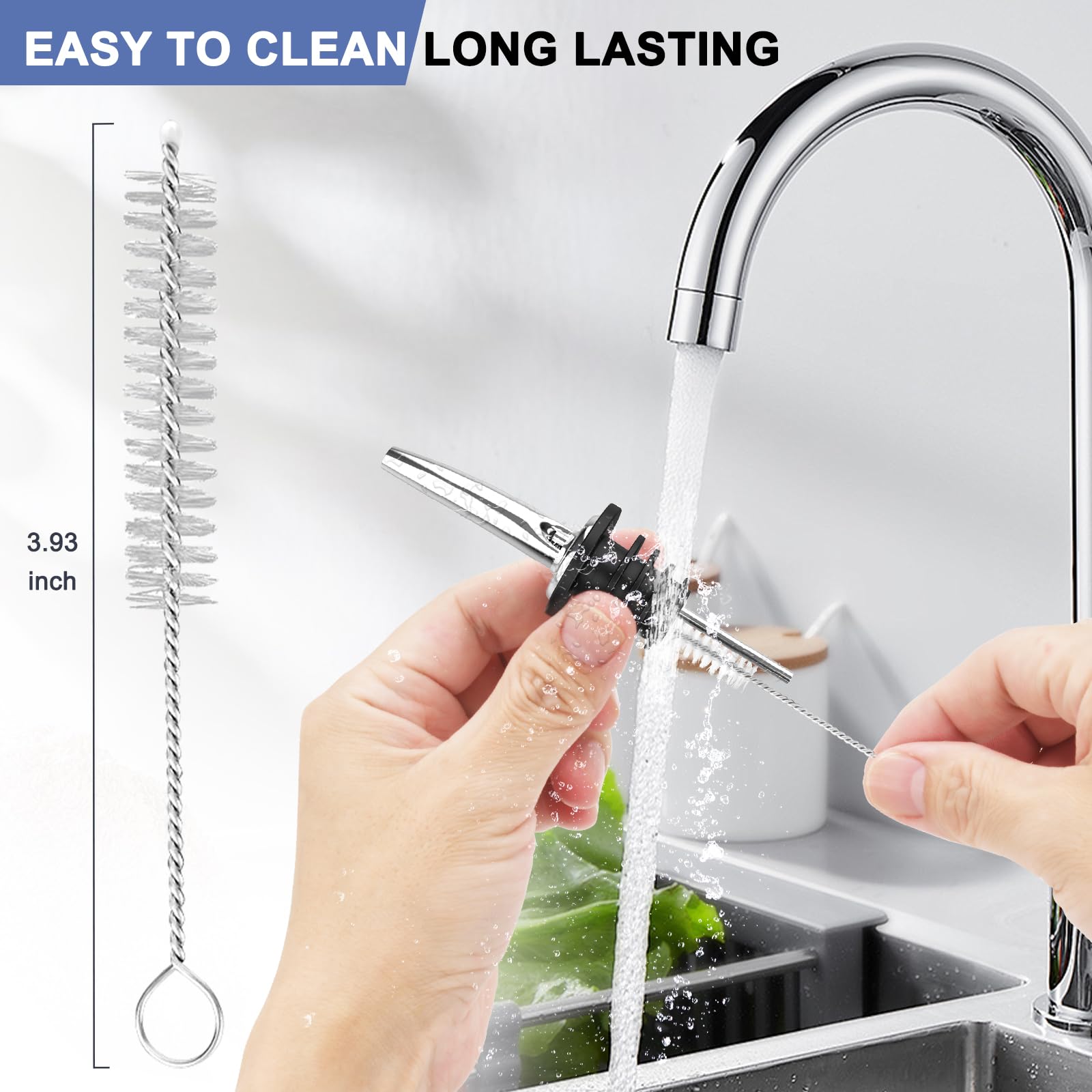 SINLUCESCE pour spouts ideal for bartending and kitchen use in busy settings