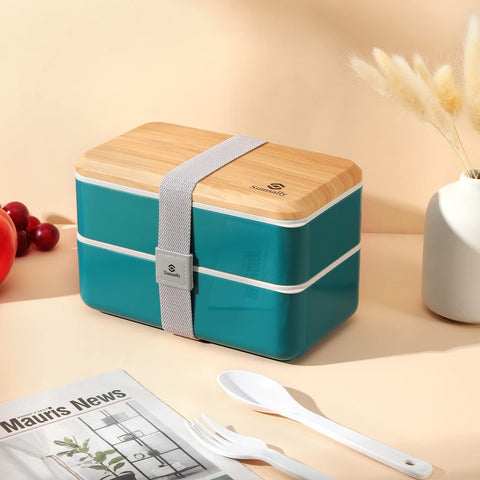 Sinnsally Bento Box leak-proof design prevents spills in bags.