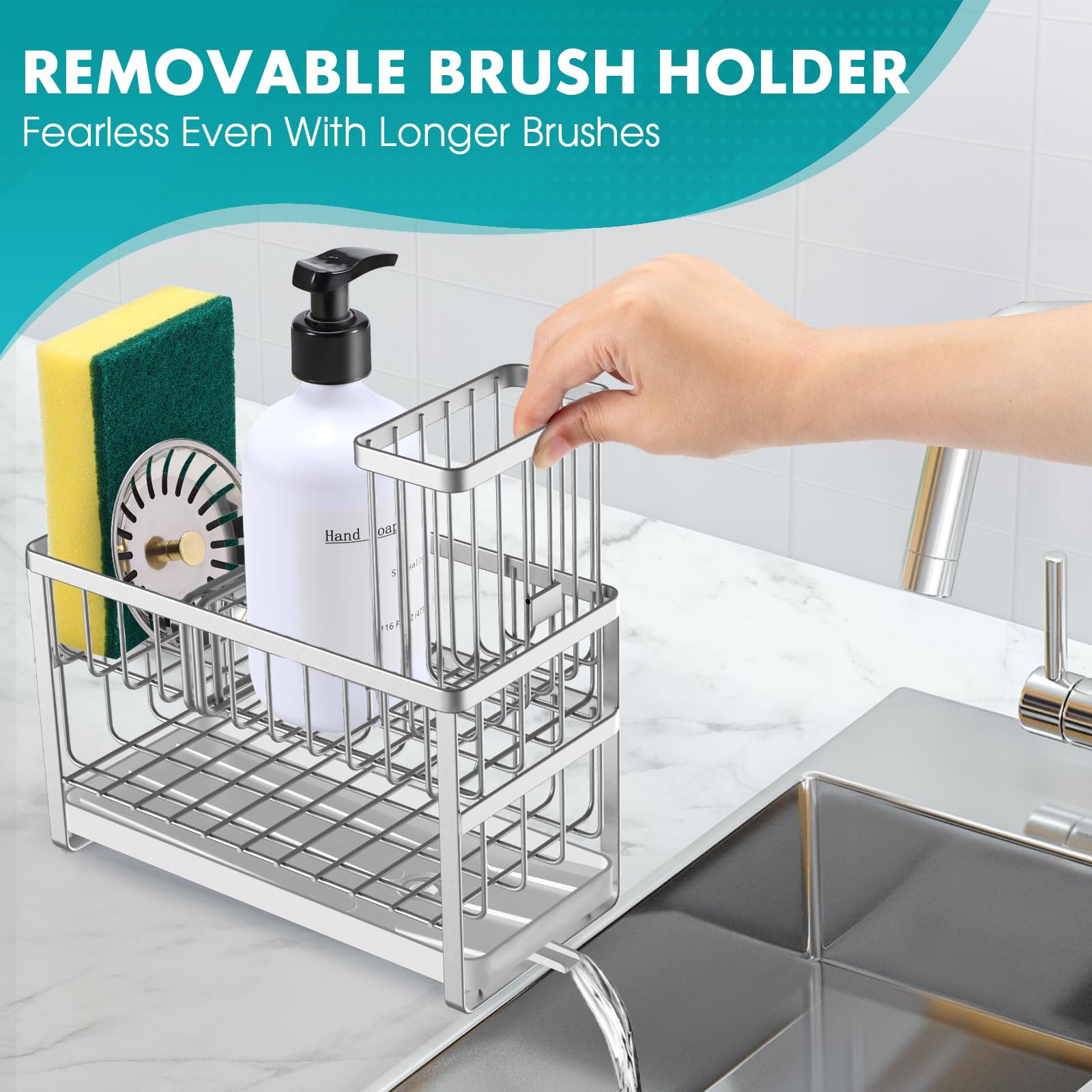 Sinnsally premium stainless steel construction resists rust and deformation.