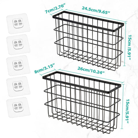 Sinnsally wall mounted storage box keeping bathroom items organized.