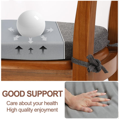 SINOSSO breathable woven fabric cover stays cool and fresh during long seating.