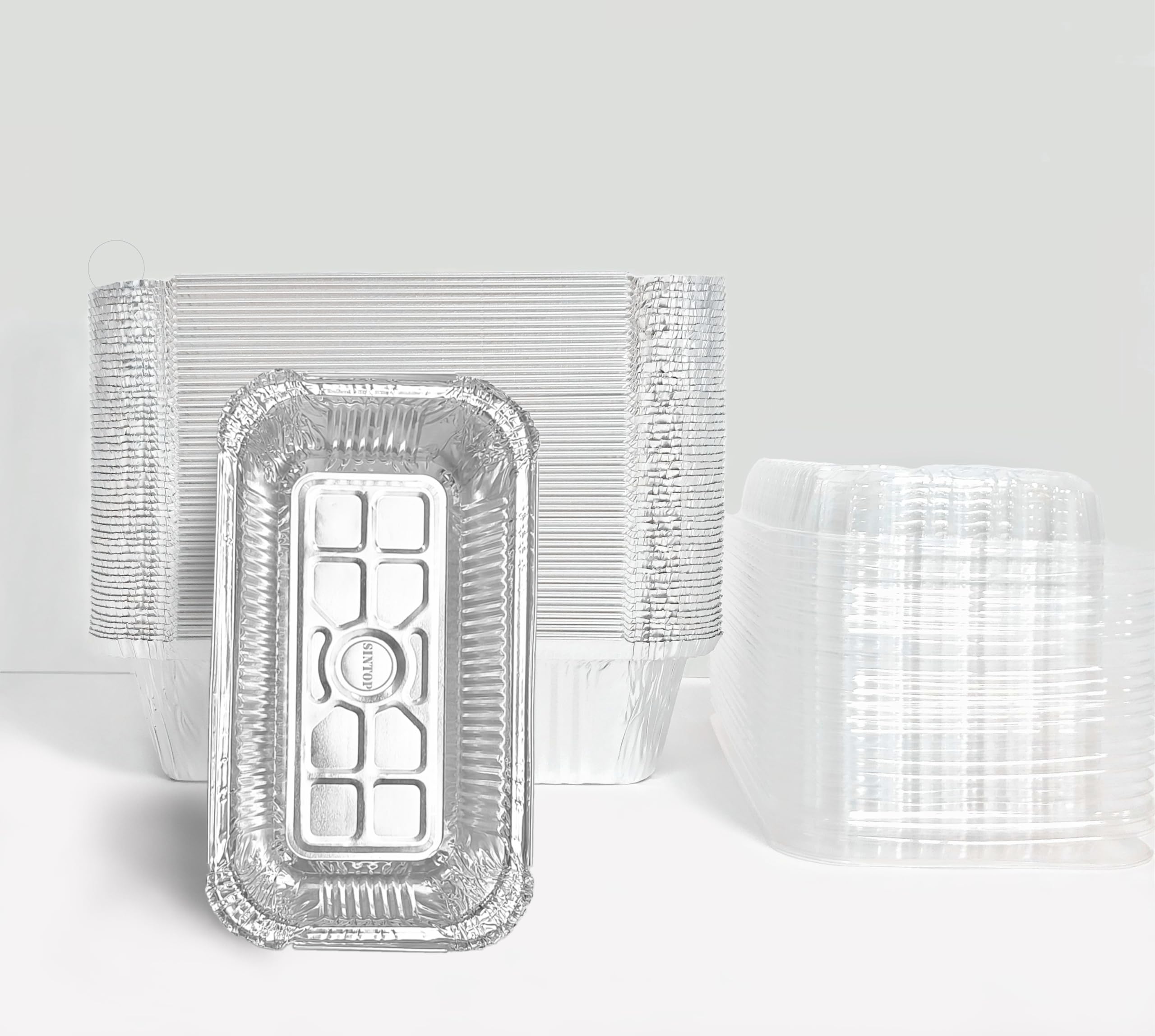SINTOP eco-friendly disposable pans for parties and catering events.