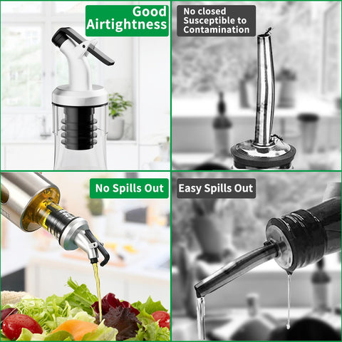 SINYWAY non-drip pour spouts keep counters clean