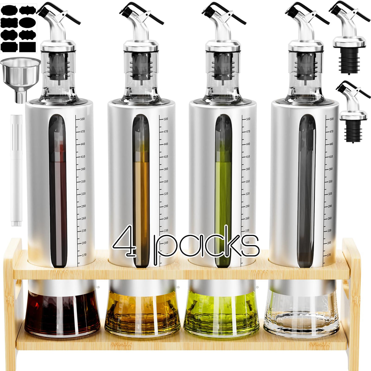 SINYWAY oil dispenser bottle pour provides controlled seasoning