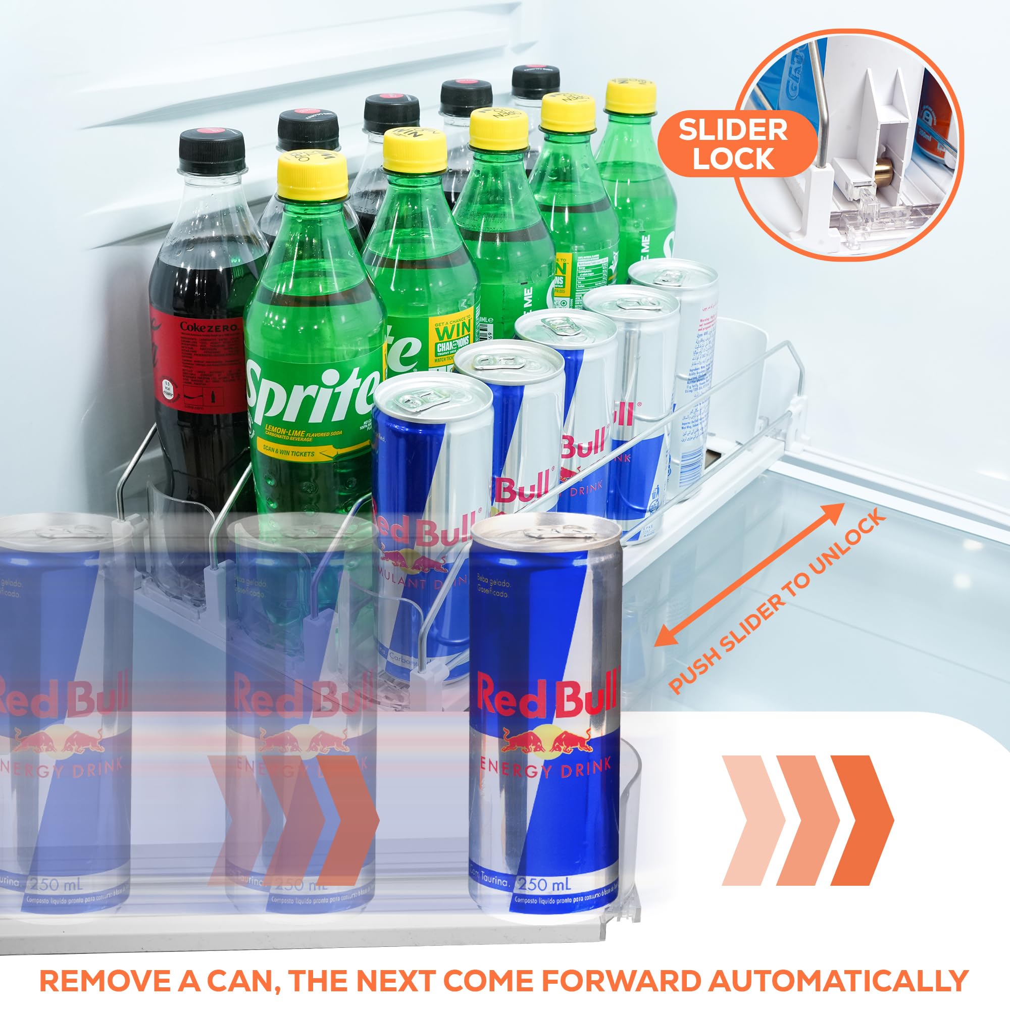 SIP SORT Auto-lock Release System enables easy one-handed loading.