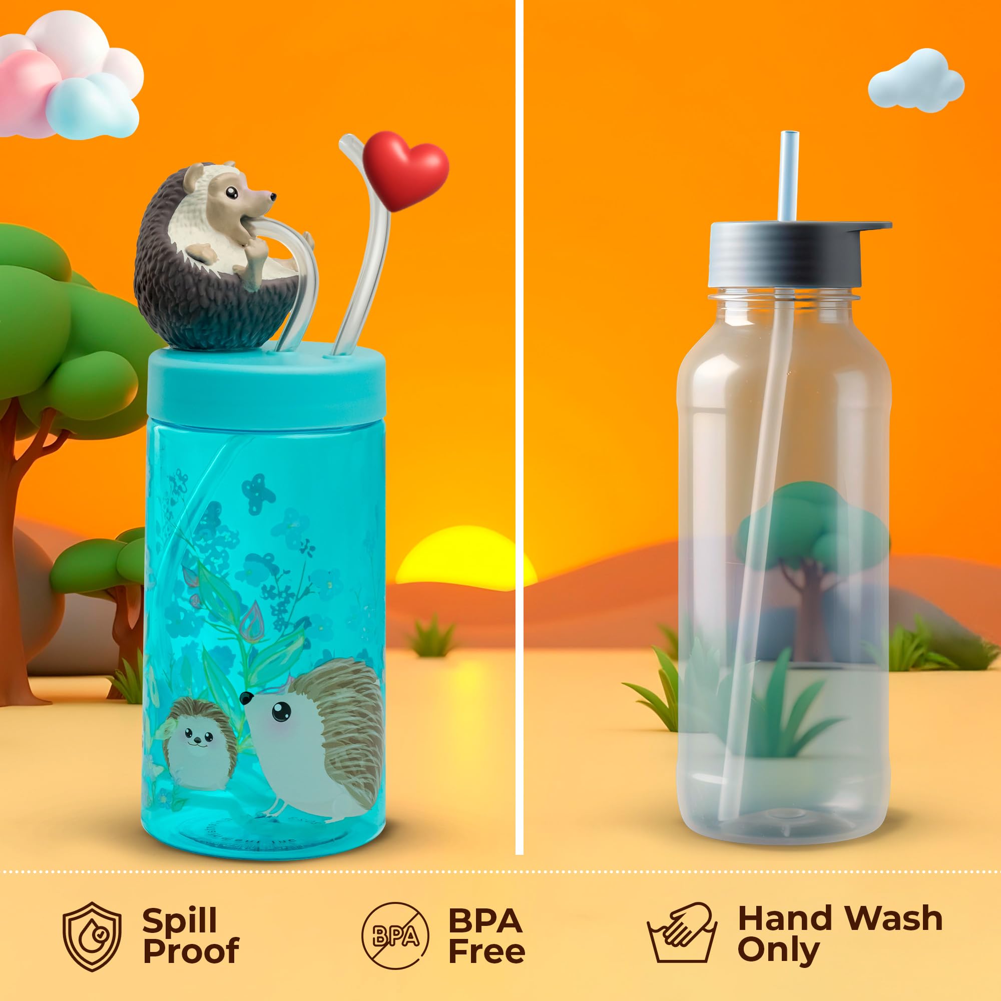 SIP WITH ME hand wash only cup for easy cleaning and care.