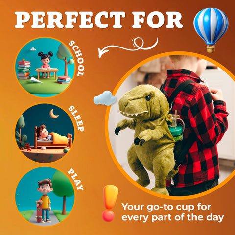 SIP WITH ME lightweight durable cup suited for little hands.