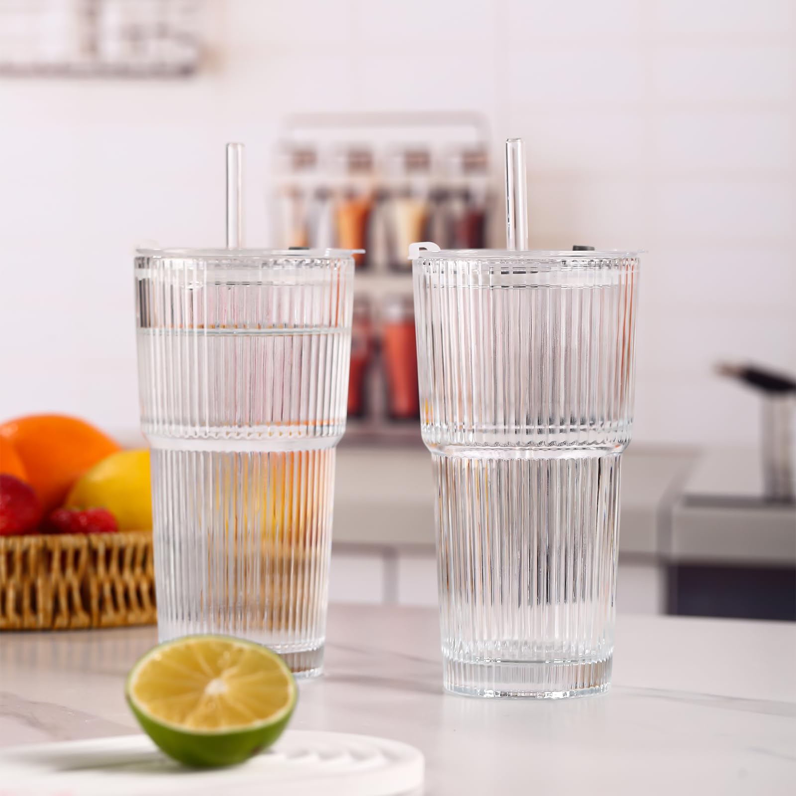 SIPBYSOP versatile glass tumblers suit home, office, cafes, and parties