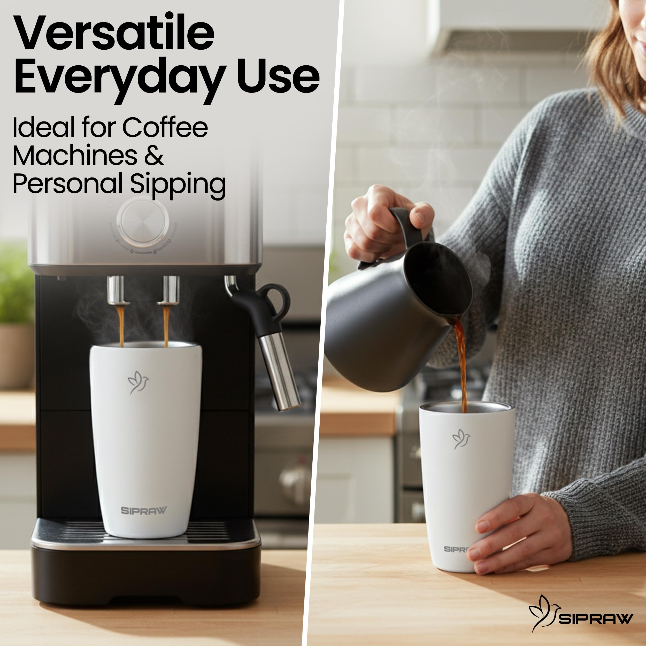 Sipraw Travel Mug gift-ready packaging supports gifting for coffee lovers.
