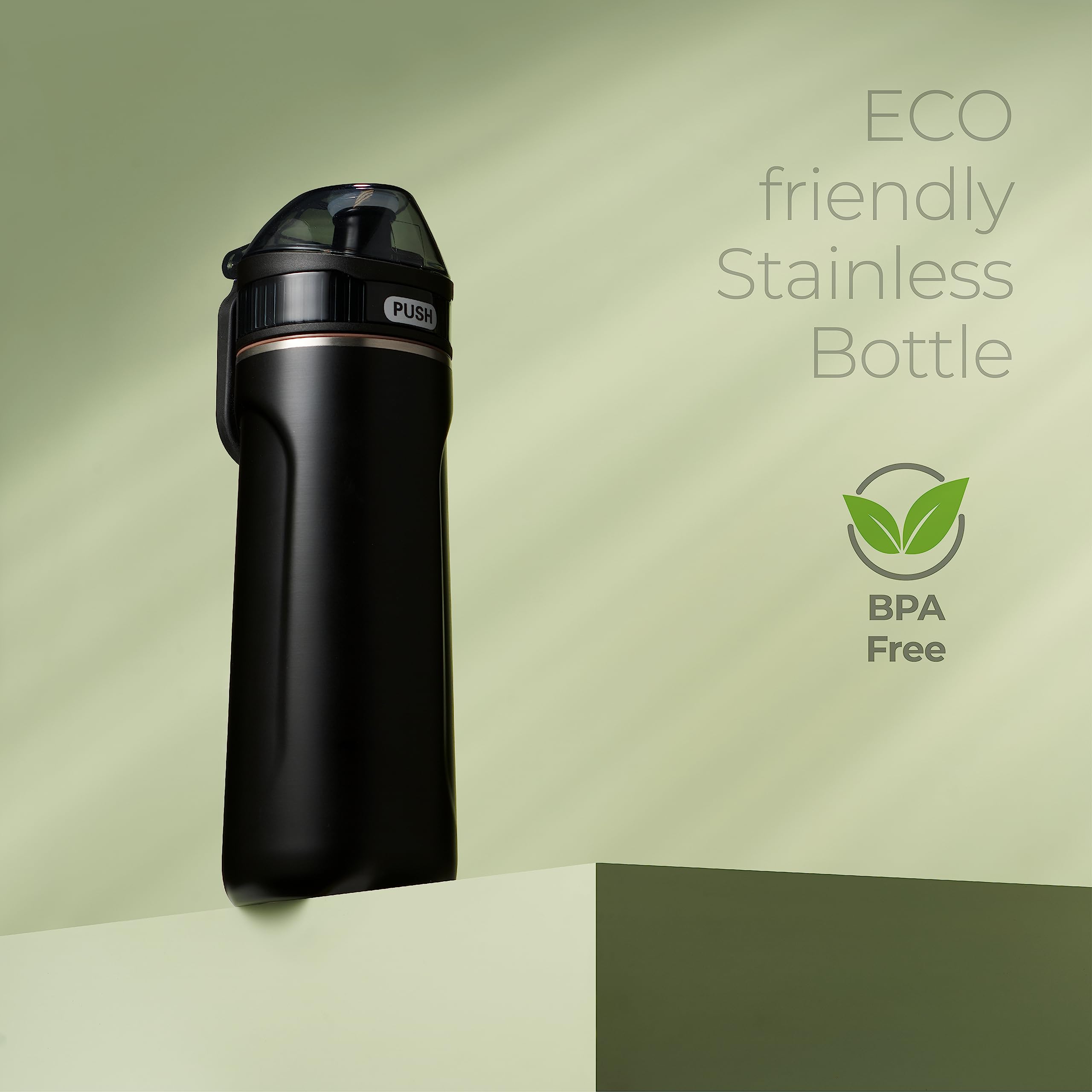 SIPX slim, durable bottle design fits bags and cup holders.
