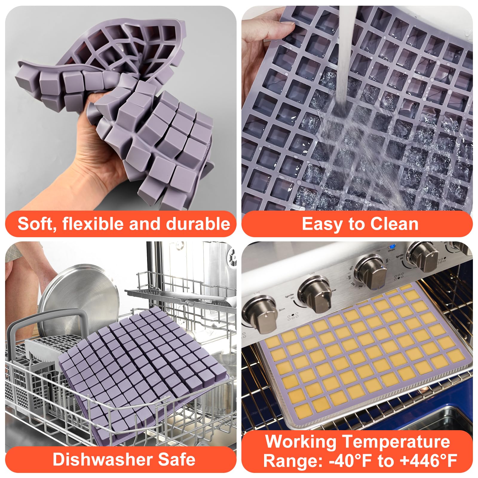 Versatile SIQINZONGWA mold suitable for chocolate, candy, jelly, gummies, and ice.