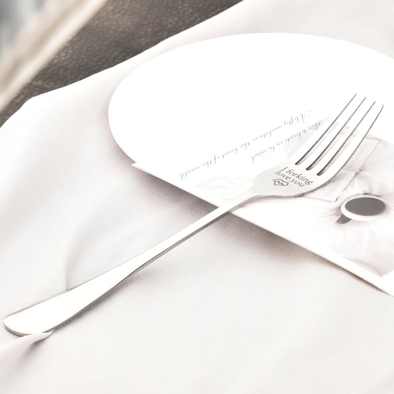 Sisadodo I Forking Love You Forks in use during a couple dining scene