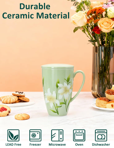 SISETOP stainless steel infuser delivers ultra-fine filtration for delicate blends.