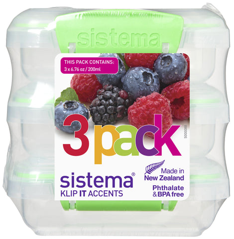Sistema KLIP IT Accents modular stacking saves kitchen space.