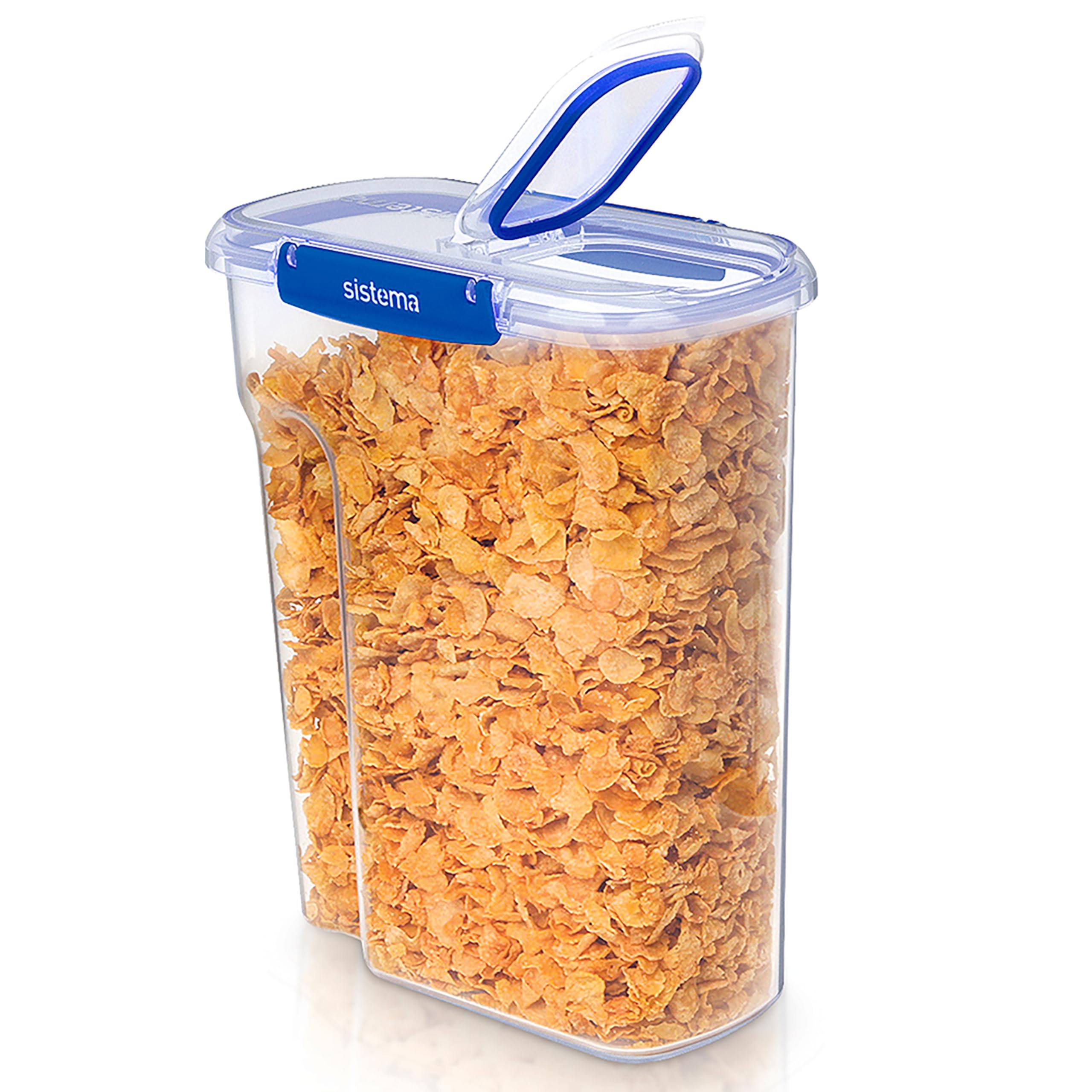 Sistema KLIP IT PLUS 400ml rectangular lid view showing secure seal.