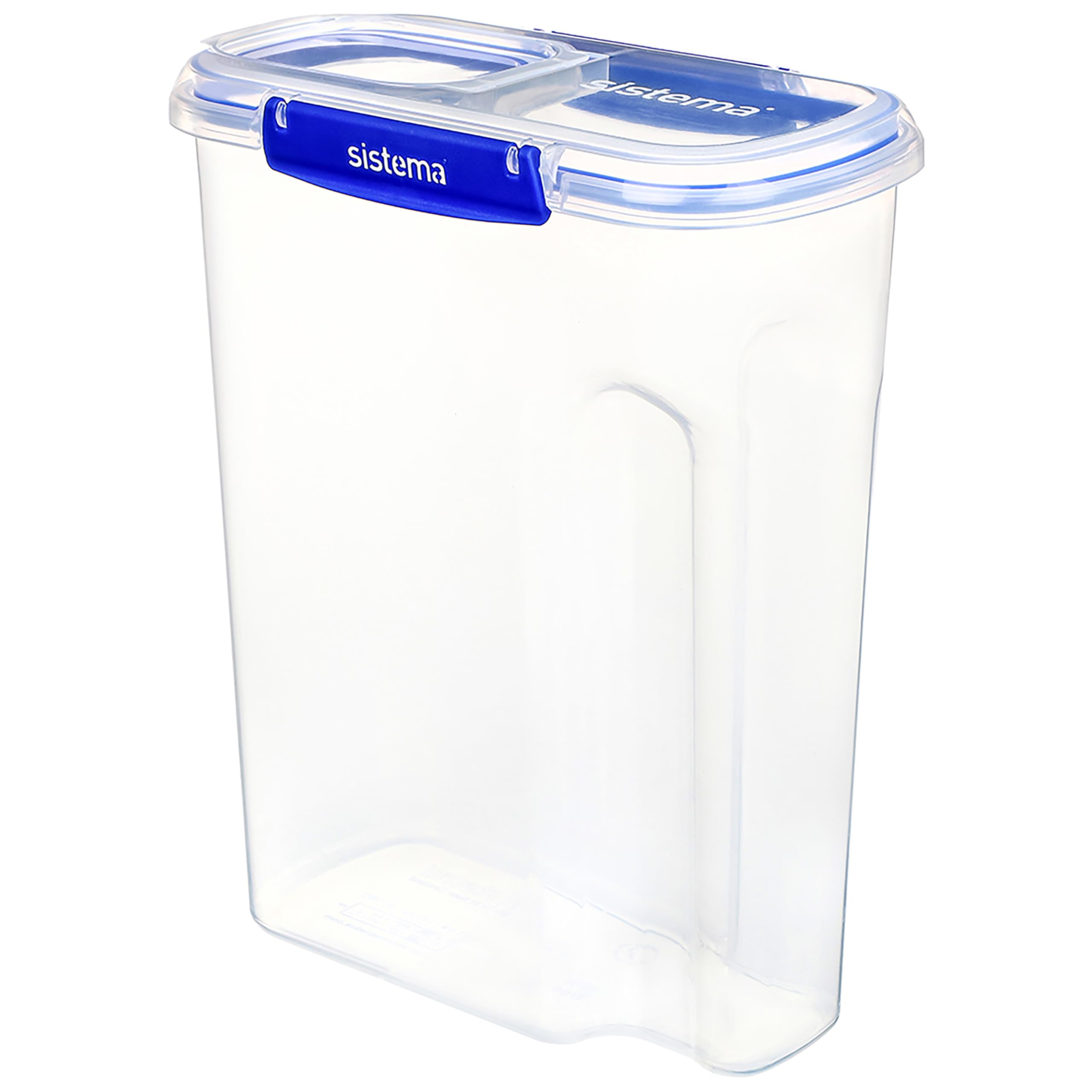 Sistema KLIP IT PLUS 400ml rectangular side view highlighting compact space-saving.