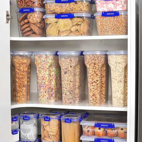 Sistema KLIP IT PLUS dishwasher safe and microwave without lids.