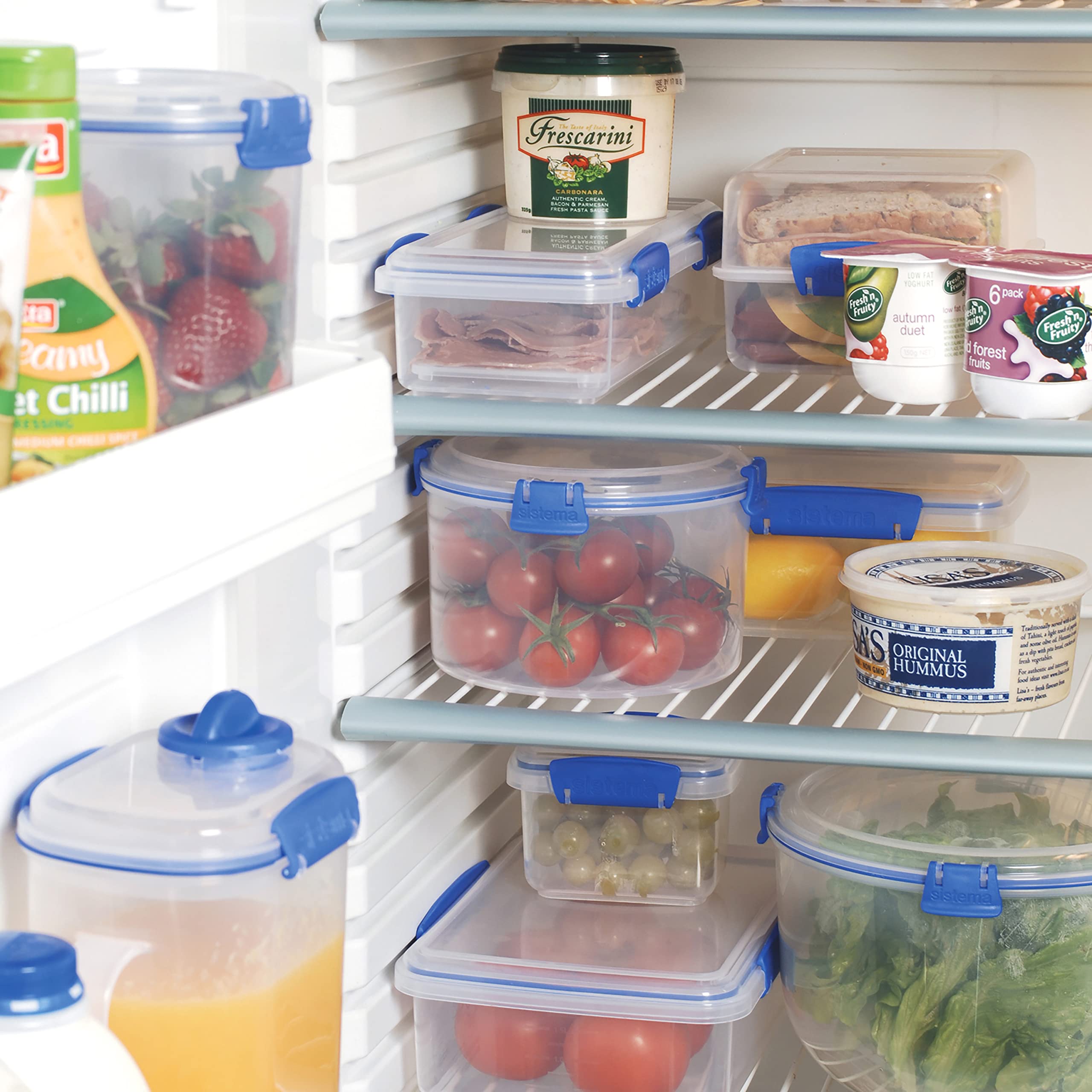 Sistema KLIP IT 1L stackable design saving kitchen space.