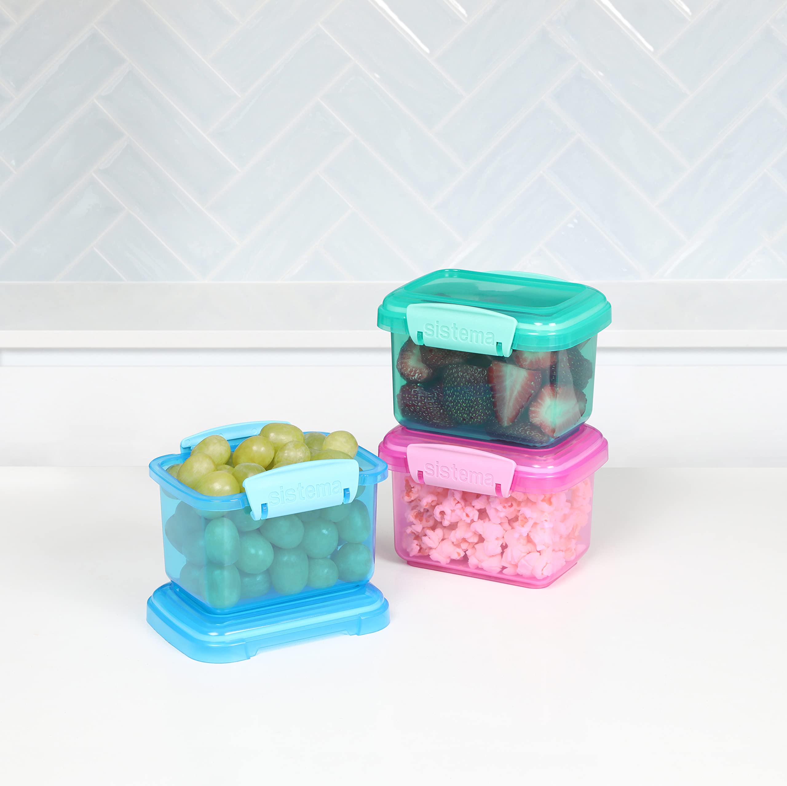 Sistema microwave-safe without lids for quick reheating