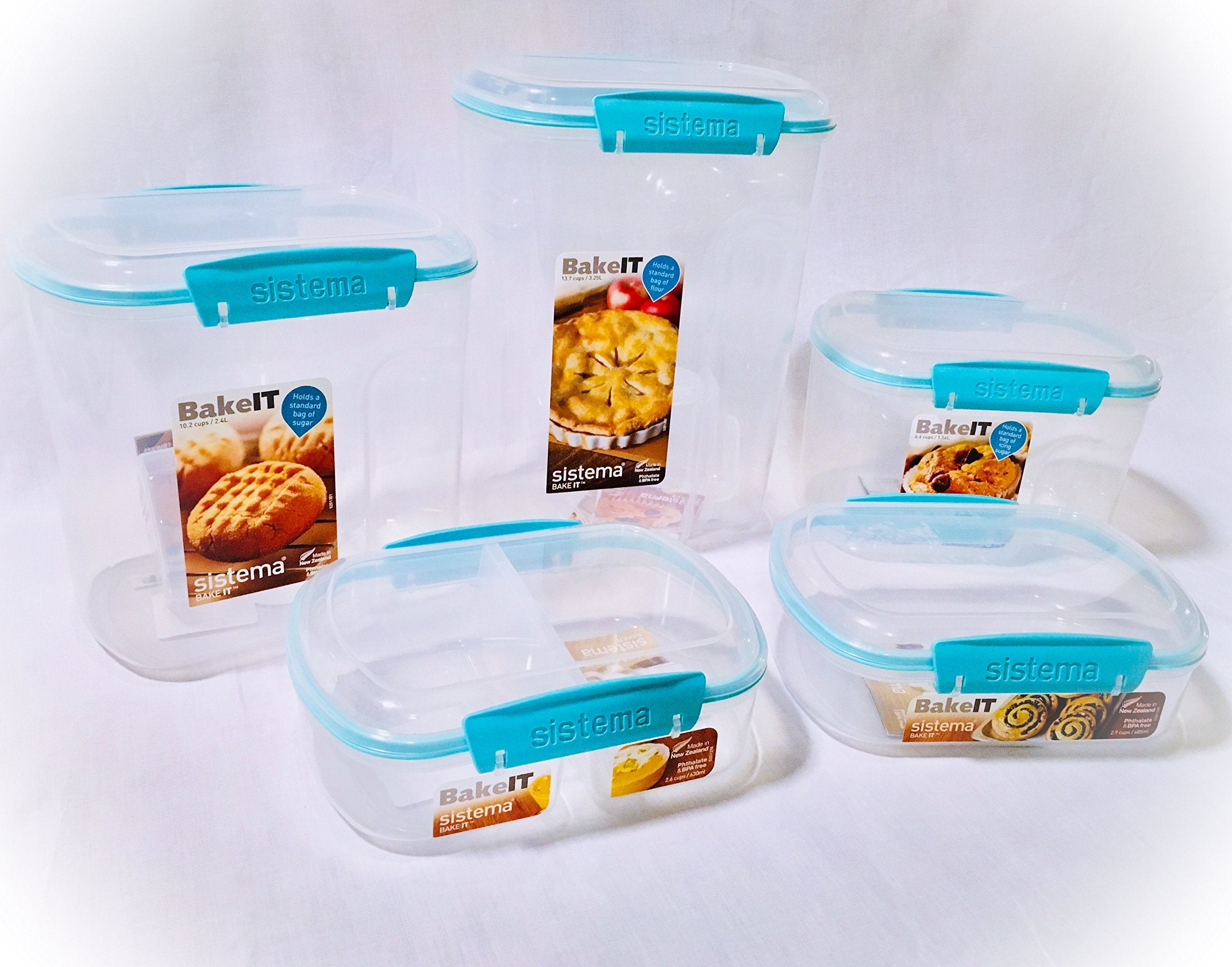 Sistema sugar container clear body for quick content checks