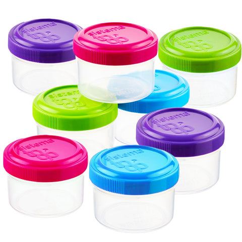 Sistema To Go dressing container with screw‑top lid for on‑the‑go dressings and sauces