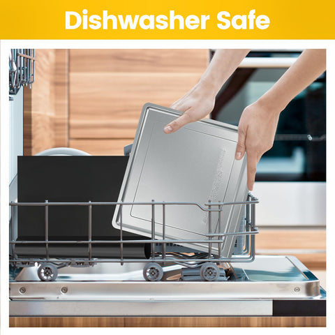 SIUDANGKA 4 reusable liners reduce residue buildup in ovens.