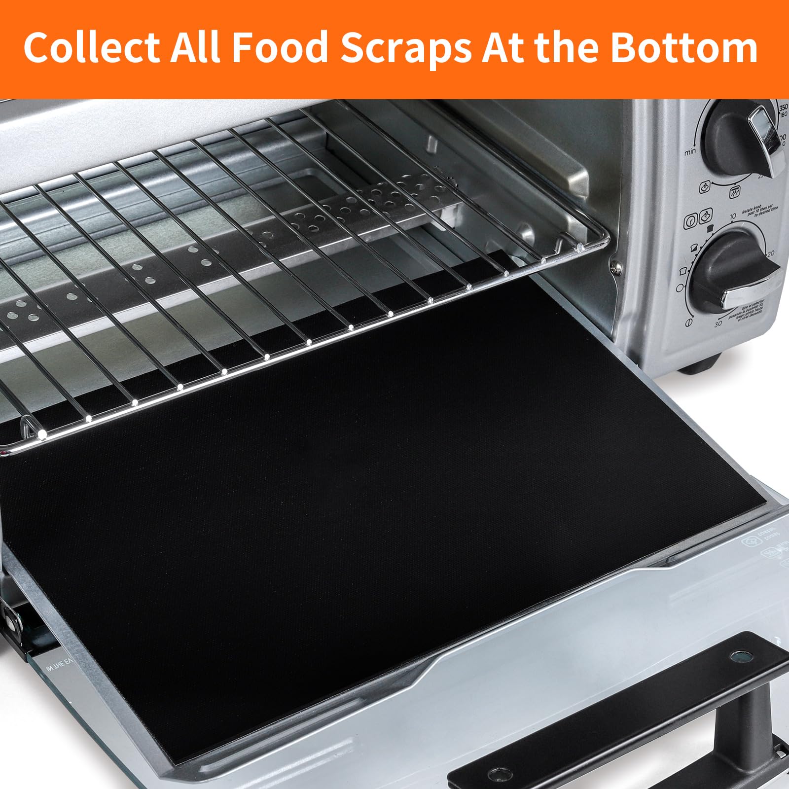 SIUDANGKA air fryer liner with nonstick surface for easy cleanup.