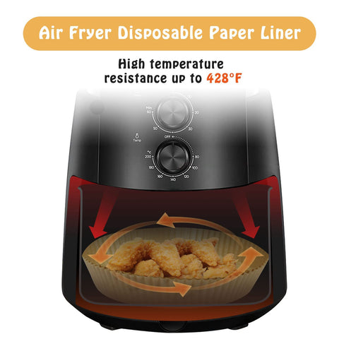 Siudangka disposable parchment paper liners suitable for baking and frying tasks.