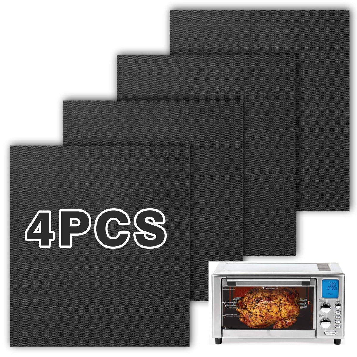 SIUDANGKA Emeril Lagasse Everyday 360 liner fits securely to protect the oven floor.