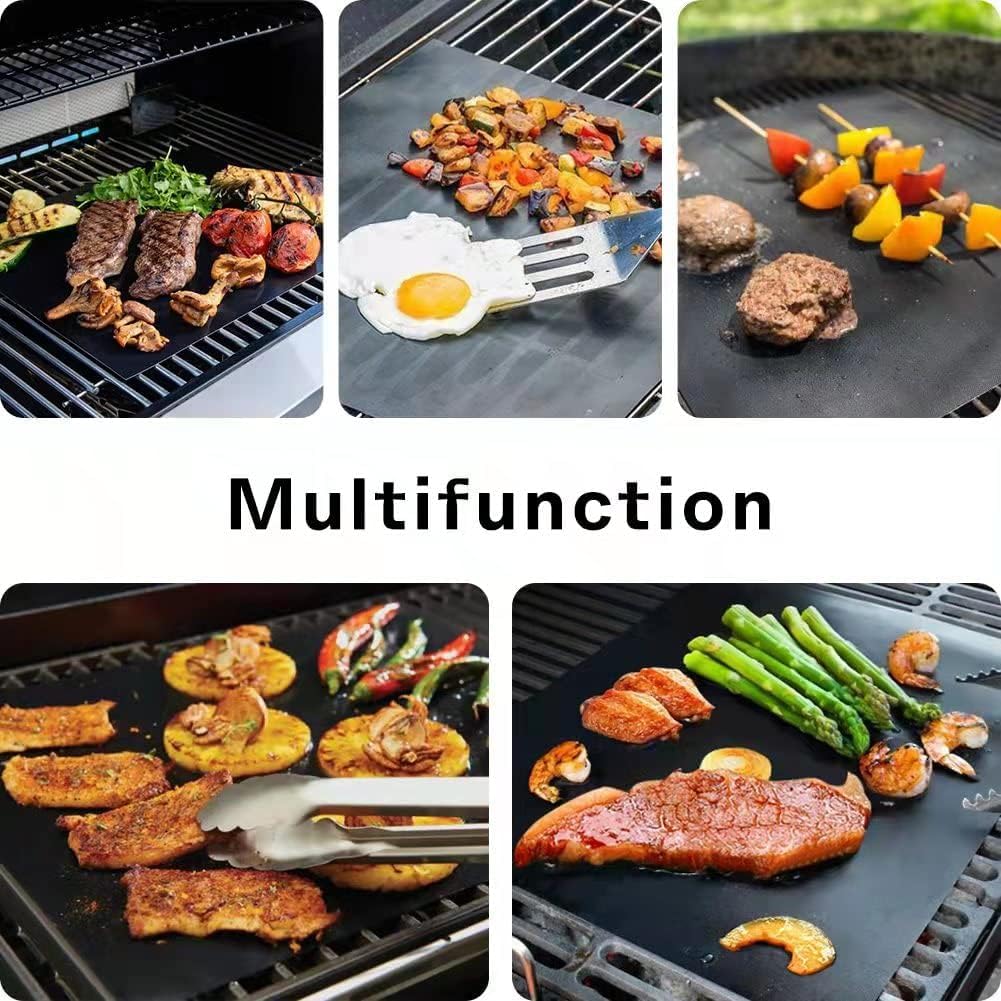 SIUDANGKA heat-resistant oven mat withstands up to 500°F for safe use