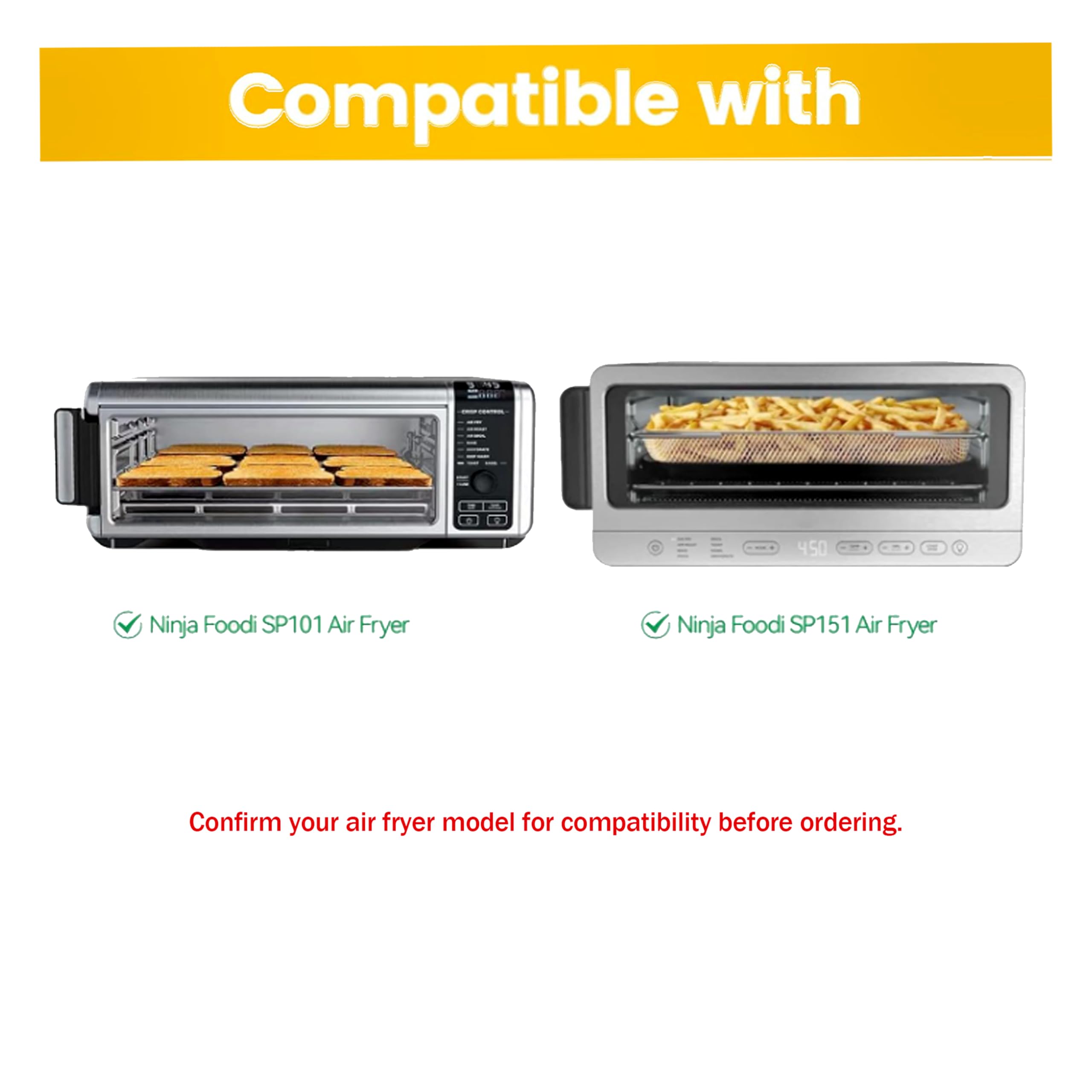 SIUDANGKA 4-pack oven liners enable quick cleanup after cooking.
