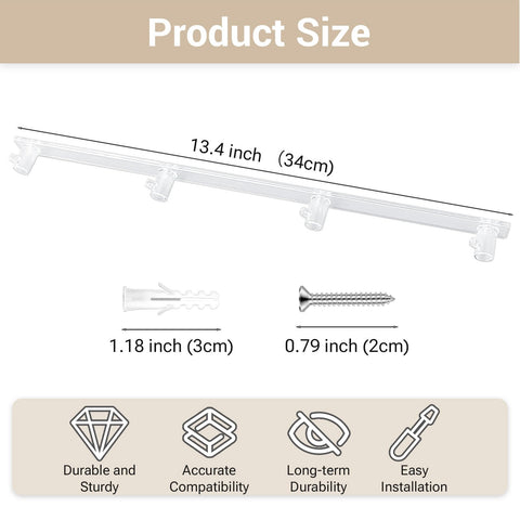 Under-cabinet installation option with adhesive strips for quick setup