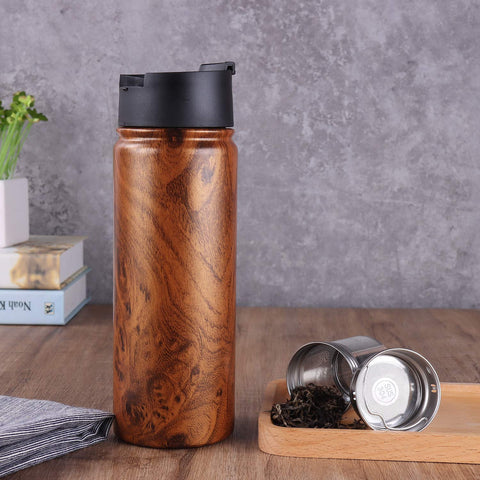 Sivaphe Tea Infuser Bottle stainless steel construction resists corrosion and wear