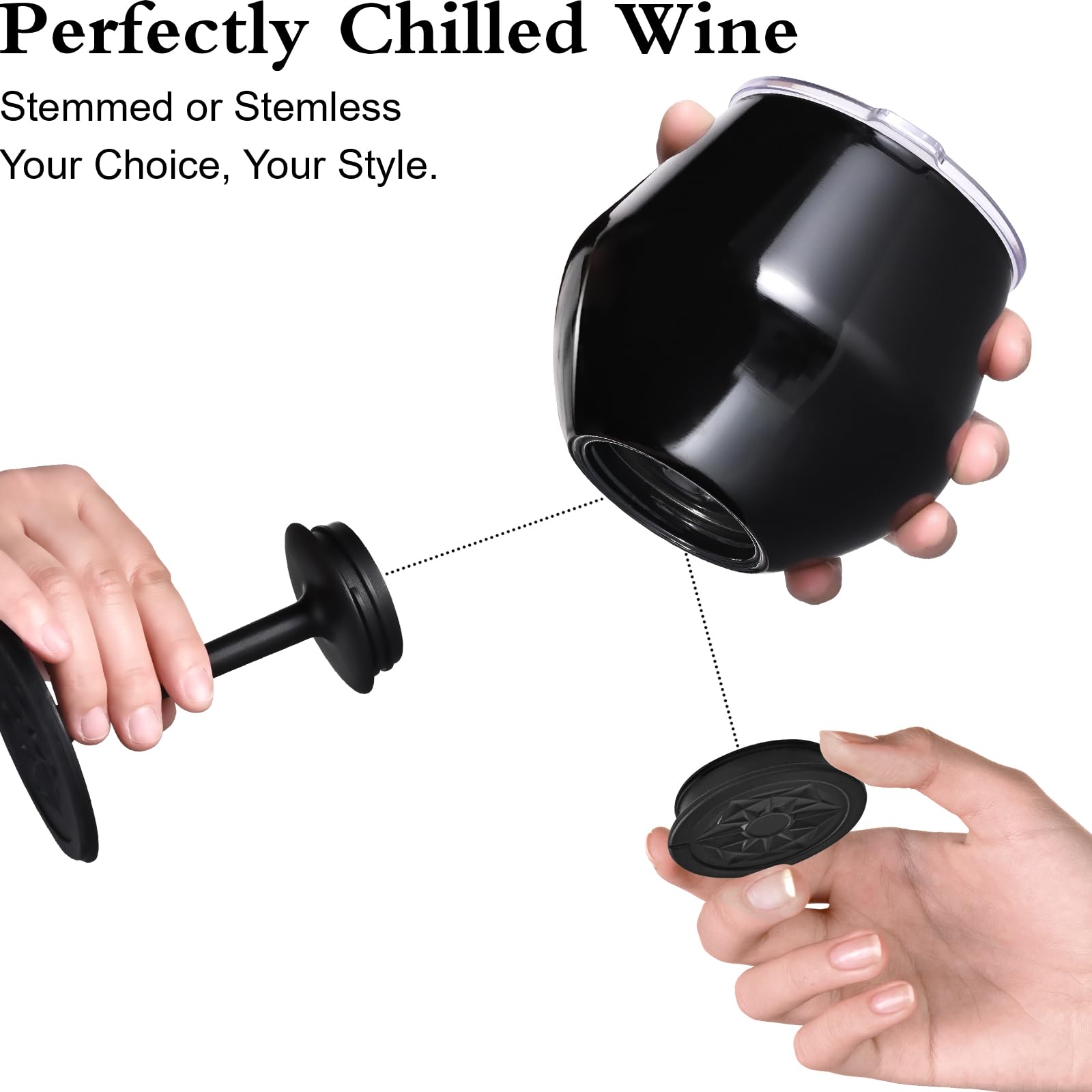 Siyaluens insulated double-wall stainless steel tumbler preserves temperature