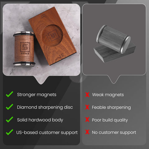 SKÄR gift-ready packaging makes this sharpener a great culinary gift.