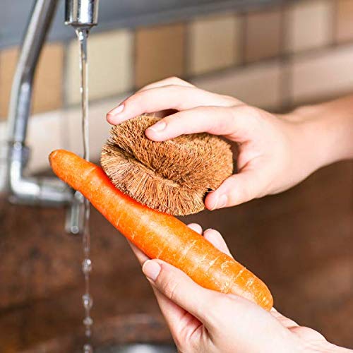 Tawashi with fruit and vegetable cleaning focus for versatile kitchen tasks.