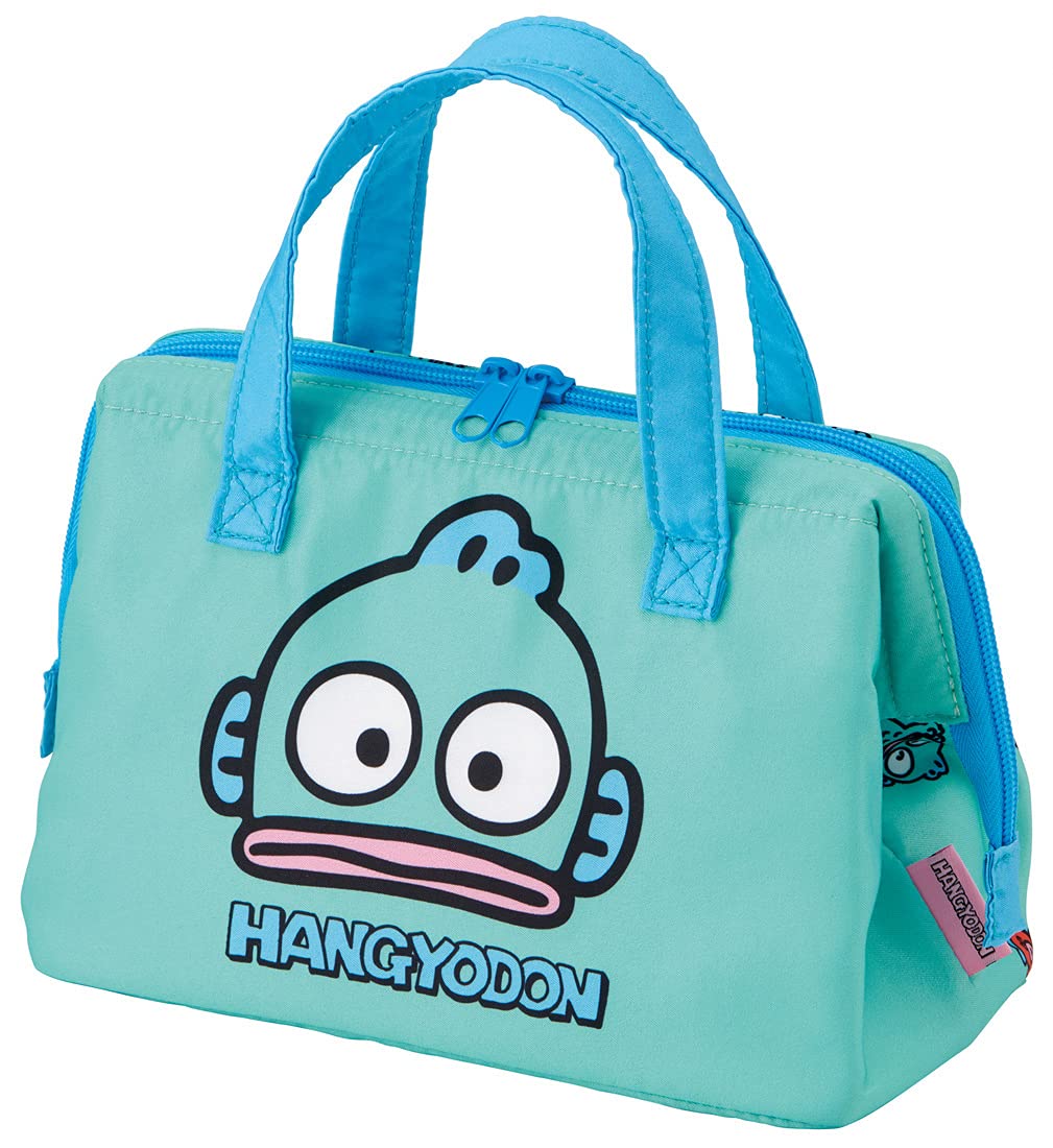Skater KGA1-A insulated lunch bag Hamamachi front view, compact for easy lunch transport