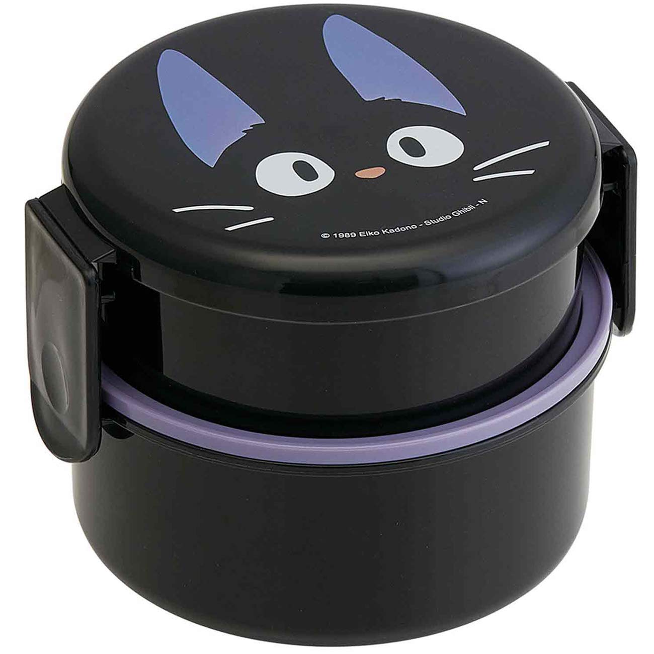 Skater Kiki's Delivery Service two-tier round bento for organized meals