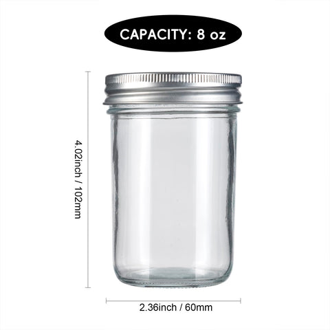 SKOCHE mason jar labels 24-pack for organized preserves and gifts.