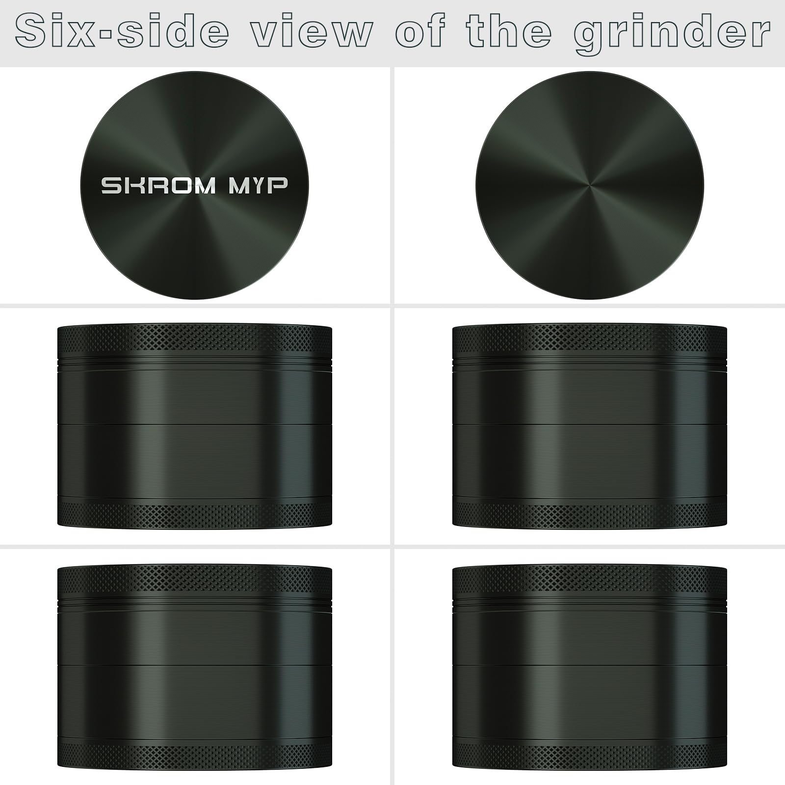 SKROM MYP grinder with storage-ready design for compact spice prep