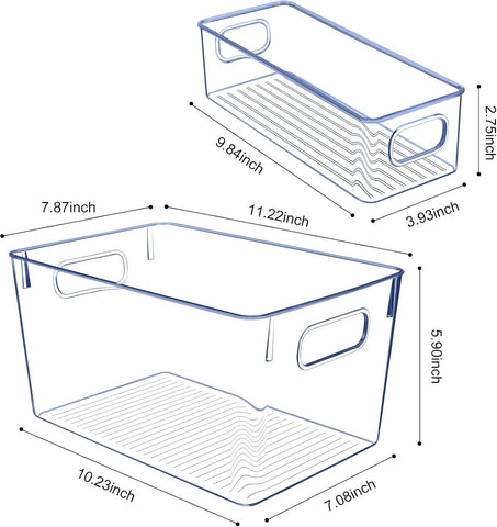 SKTEET easy-clean clear bin; hand wash only.