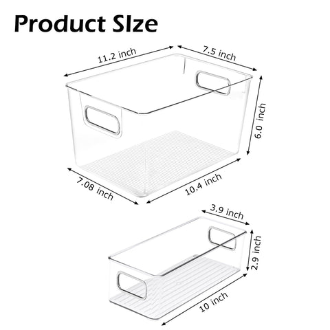Freezer bin from SKTKSE provides stackable space-saving storage