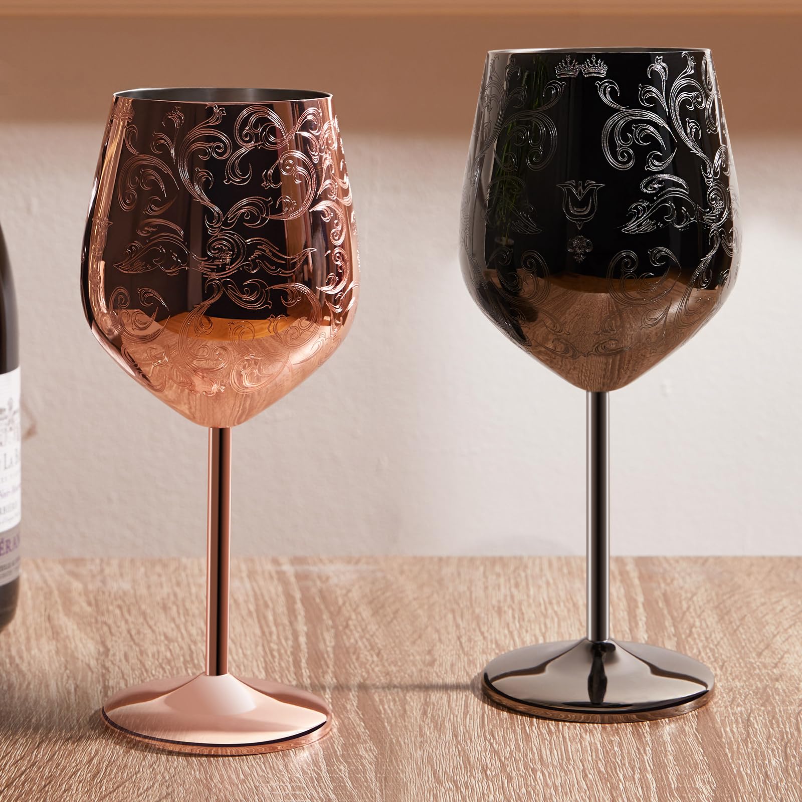 Sky Fish table setting showcases premium stainless steel and copper accents.