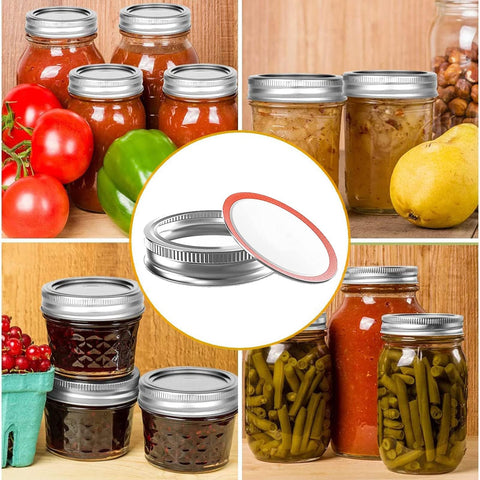 SkyBD reusable rings for durable, long-lasting canning use.