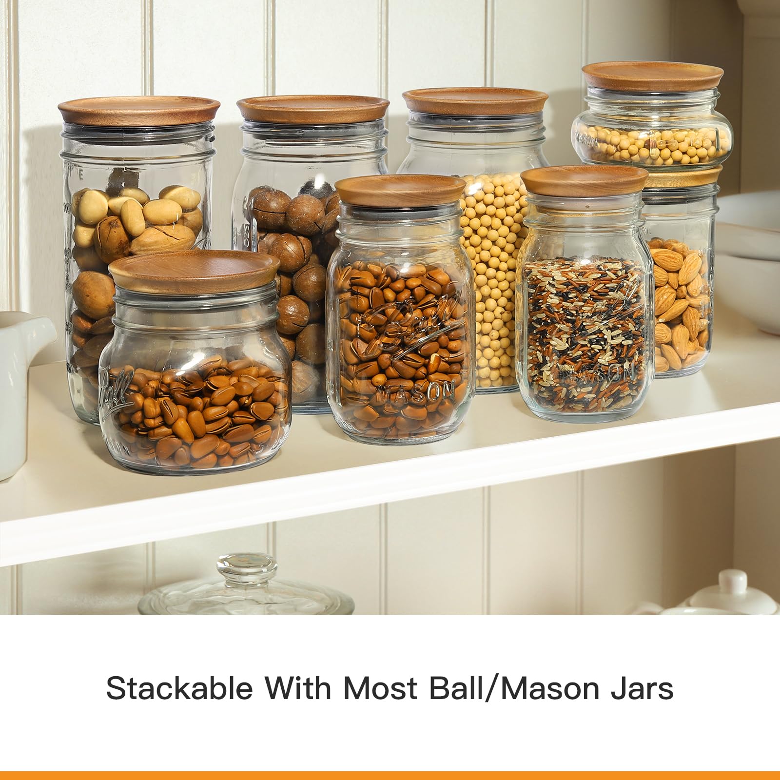 SKYBD wooden lids in a kitchen drawer illustrate tidy, accessible storage.