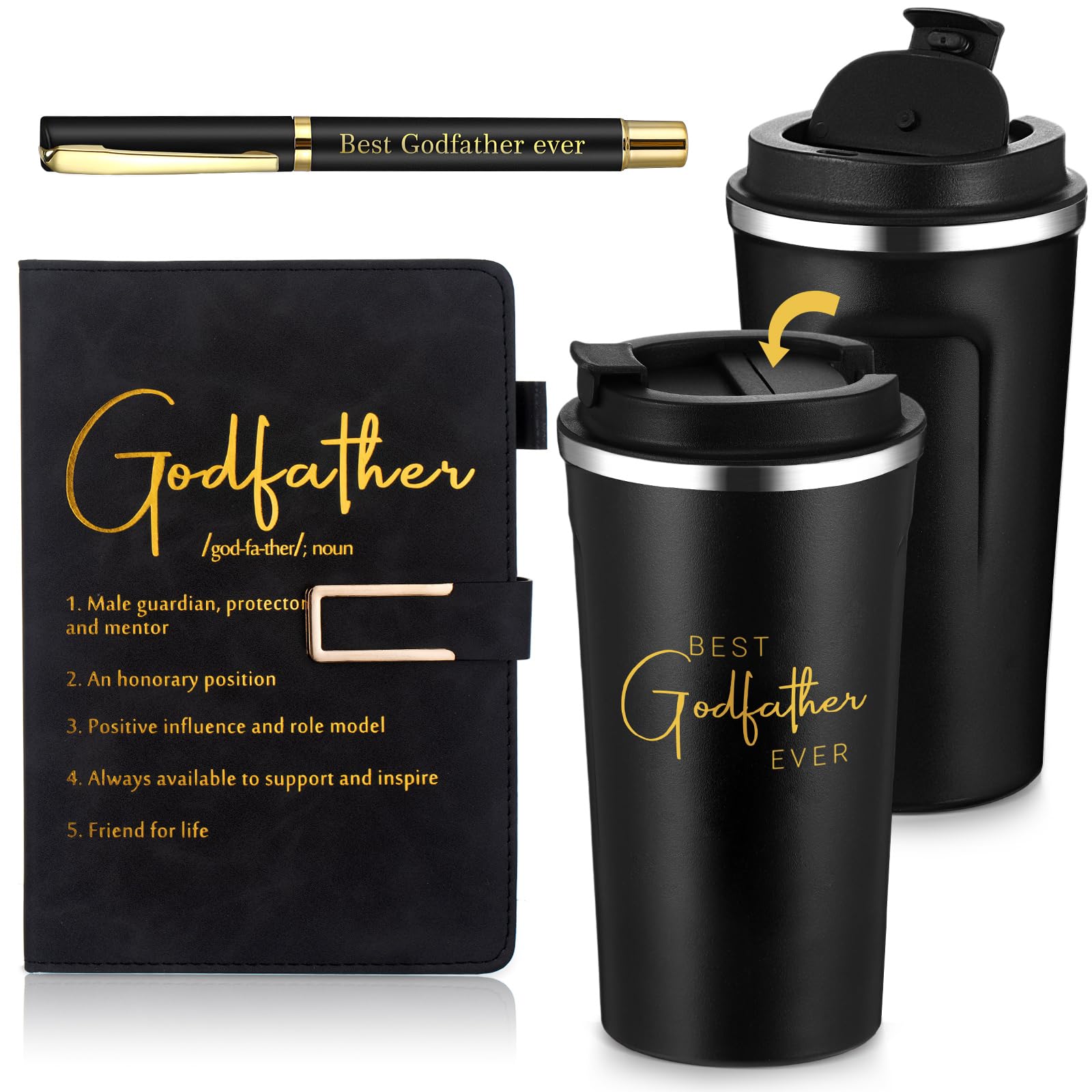 Skybooly godfather tumbler 17oz with insulated walls for hot or cold drinks