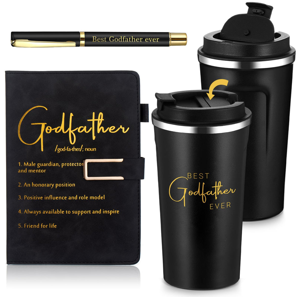 Skybooly godfather tumbler 17oz with insulated walls for hot or cold drinks
